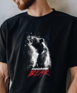 Cocaine Bear: Graphic Movie Logo T-Shirt