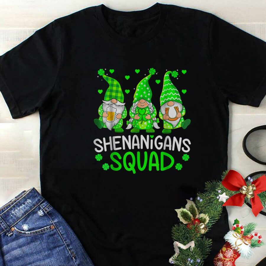 shenanigans coordinator gnome st patricks day teacher gift t shirt shirt