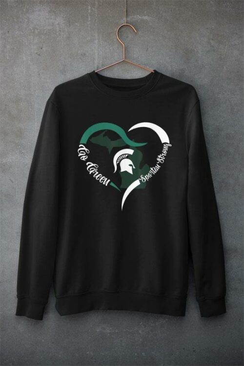 stay spartan strong with our unique t shirt sweatshirt
