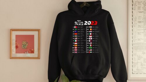 formula one calendar 2023 hoodie