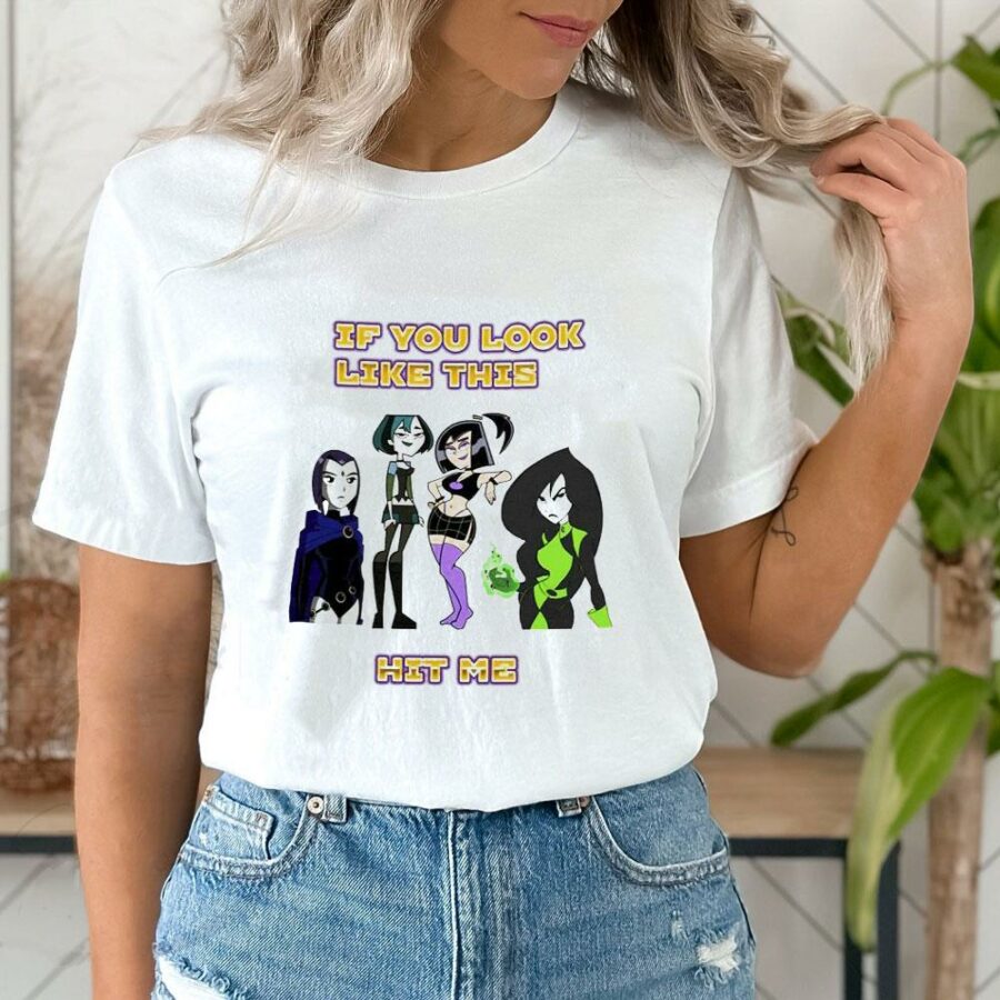 goth girl if you look like this hit me up women shirt