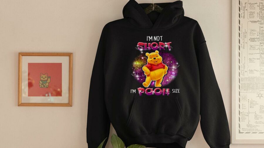 im not short im pooh size hoodie