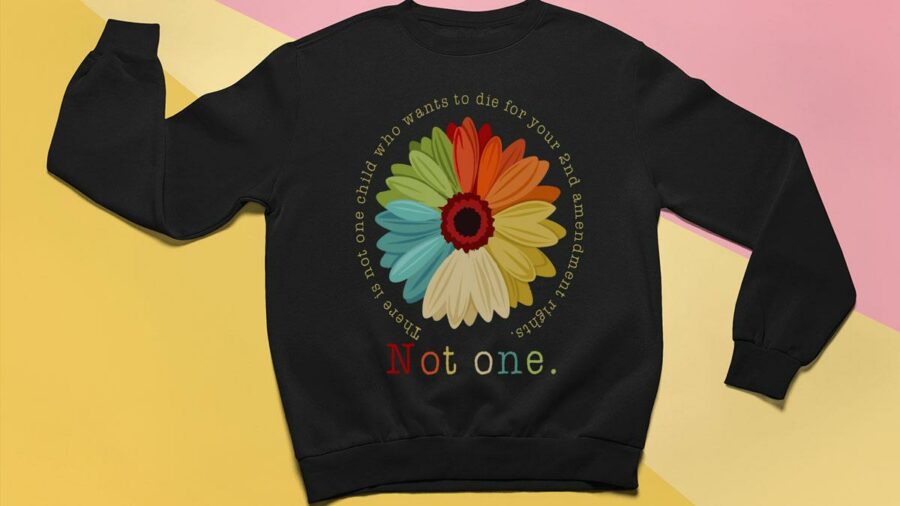 there is not one child not one feminist gift sweatshirt