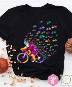 Cycling Colors Bicycle t-shirt